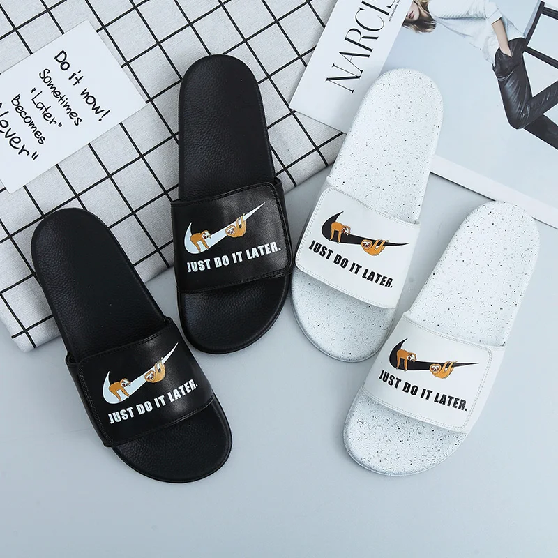 Customized Print Sandals Women S Men S Diy Photo Logo Brand Slipper Shoes Lover S Souvenir Store Uniform Slippers Aliexpress