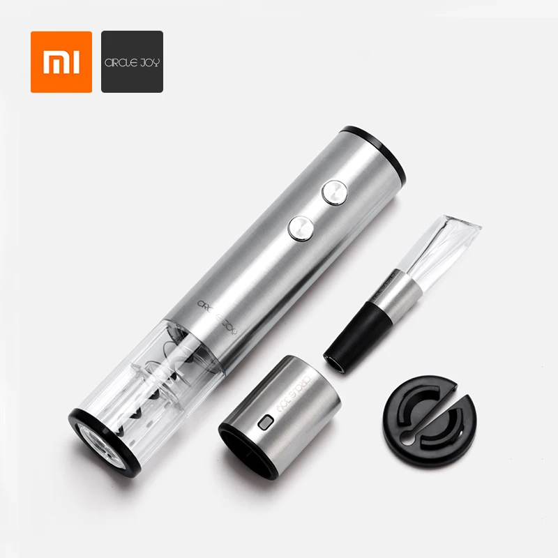

Red wine multi-function four-in-one bottle opener set electric four-in-one bottle openerVacuum memory red wine stopper Quick dec