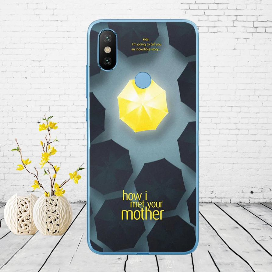 121DD how i met your mother himym quotes Мягкий силиконовый чехол для Xiao mi Red mi 6 6a mi 8 a2 lite note 5 6 pro 7 Case - Цвет: 6