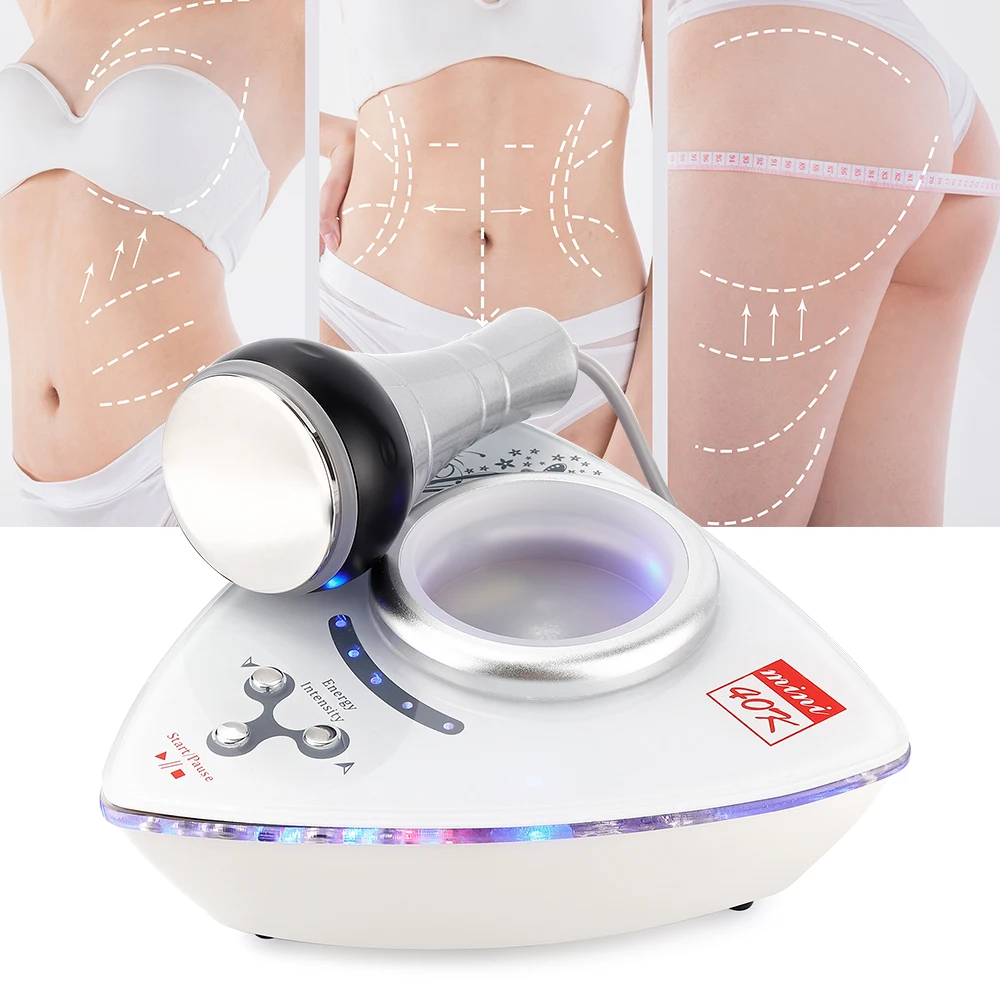

40Kmini Cavitation Body Slimming Lifting Machine 40K Ultrasound Massage Arm Leg Waist Ultrasonic Weight Loss Burning Fat Device