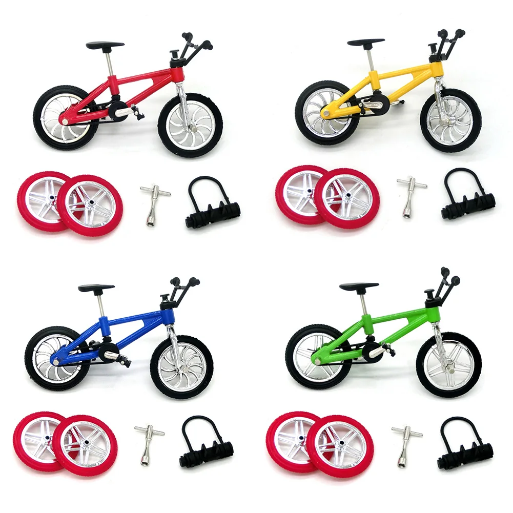 Мини-скейтборд для пальцев фингерборд BMX велосипед набор забавные скейтборды