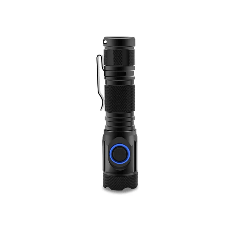 Xmund XD-FL3 4 XP G 4 режима 1500 люменов Micro USB Перезаряжаемый IPX-6 индикатор зарядки мини фонарик 18650 трубчатый фонарик Портативный - Испускаемый цвет: Black
