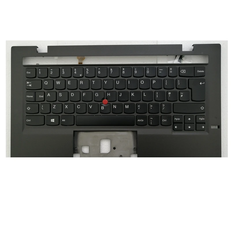 Teclado para Notebook Inglês com Retroiluminado Lenovo Thinkpad X1c 2014x1 Carbono Gen tipo 20a7 20a8 Reino Unido Novo - Imagem 2