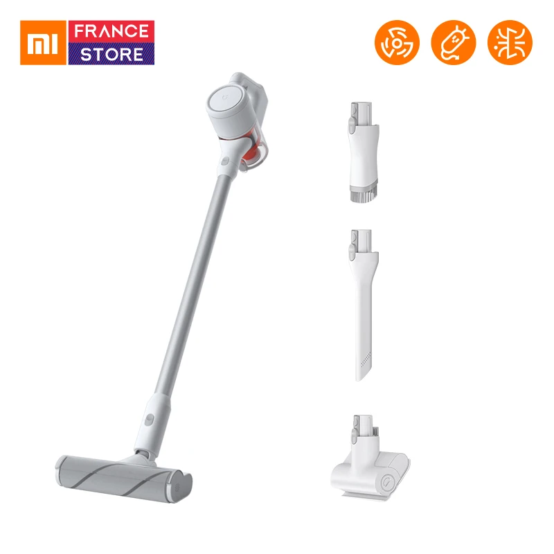 

Xiaomi Handheld Cordless Vacuum Cleaner for Home Car Dust Collector Wireless Low Noise Cyclone Filter Carpet Multifunction Brush