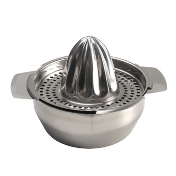 

Mini Hand Press Squeezer Kitchen Tool Stainless Steel Portable Juicer Orange Fruit Lemon