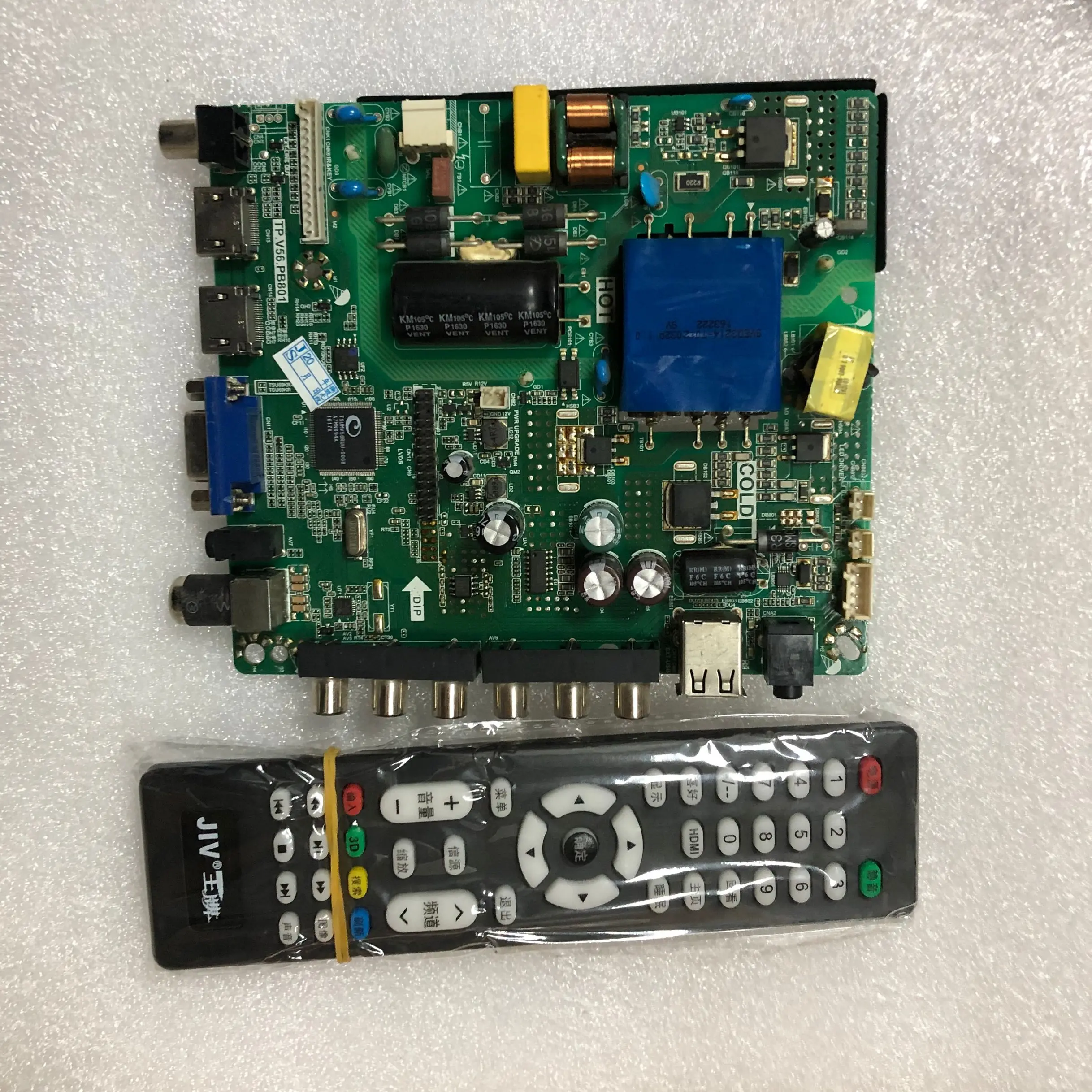 1 шт./лот Новый и оригинальный TP.V56.PB801 LCD TV board материнская плата 26 47