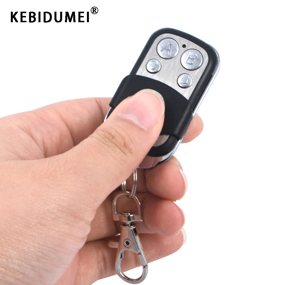

Kebidumei High Quality 12V 27A 4 Channel Wireless 433MHZ Cloning Clone Copy Code RF Remote Control Car Keyless Entry
