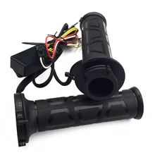 22 мм руль для мотоцикла, электрический горячий нагрев ручки, регулируемый нагреватель ручек для мотоцикла