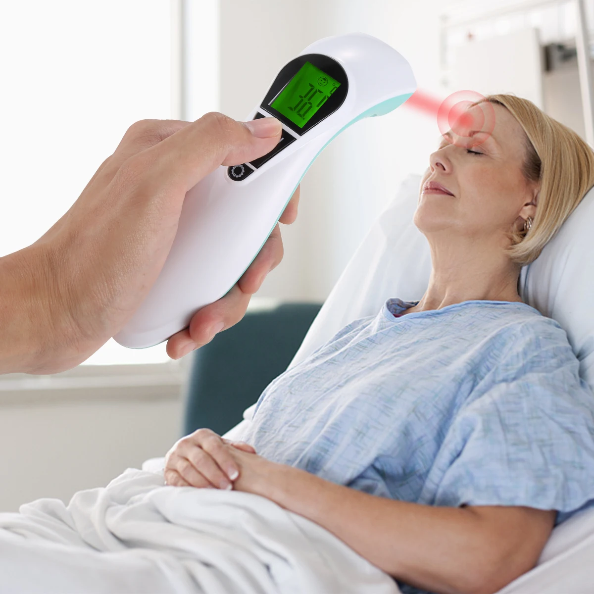 

New Digital Infrared Forehead Thermometer Multi-purpose Non-contact Temperature Meter Body mode and object mode available