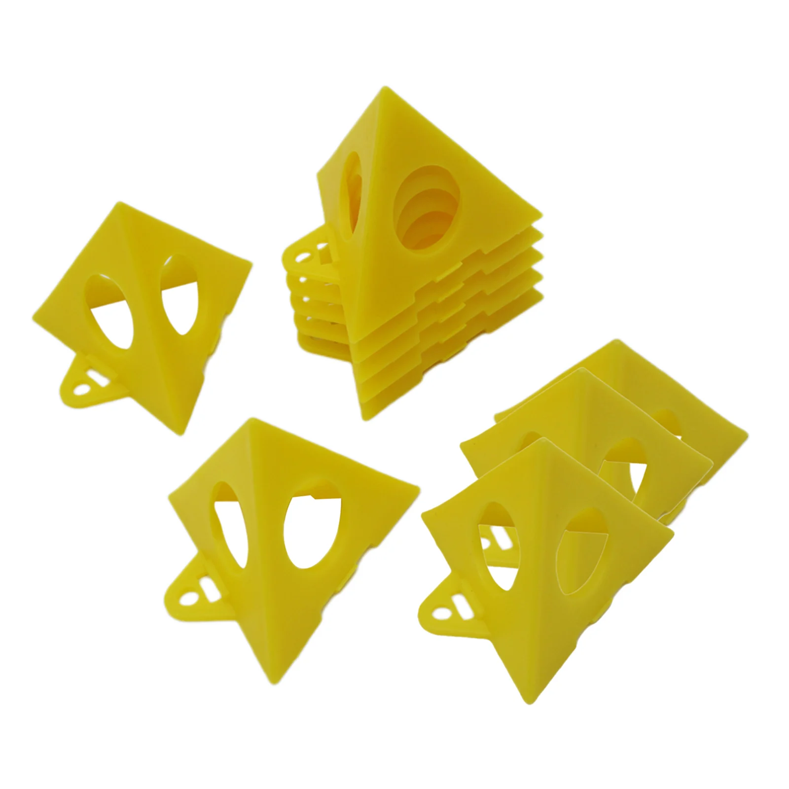 10 Pcs Cabinet Door Risers Acrylic Pouring Paint Canvas Support Stands Yellow No Mess | Канцтовары для офиса и дома
