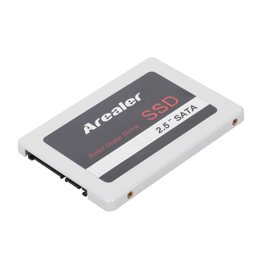 Arealer 2,5 дюймов SSD 1 ТБ твердотельный накопитель 8G 512G SATA 3 SSD твердотельный высокоскоростной накопитель для настольного ноутбука Белый