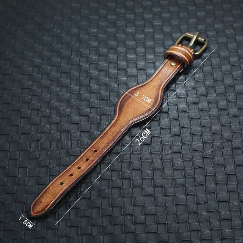 Панк преувеличенный широкий коричневый браслет из натуральной кожи для мужчин винтажный Ретро креативный браслет унисекс-браслет