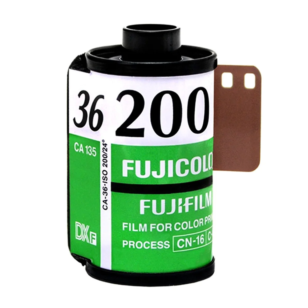 Fujifilm 1 рулон 36 экспозиция Fuji цвет C200 ISO 200 35 мм цветная печать отрицательная пленка