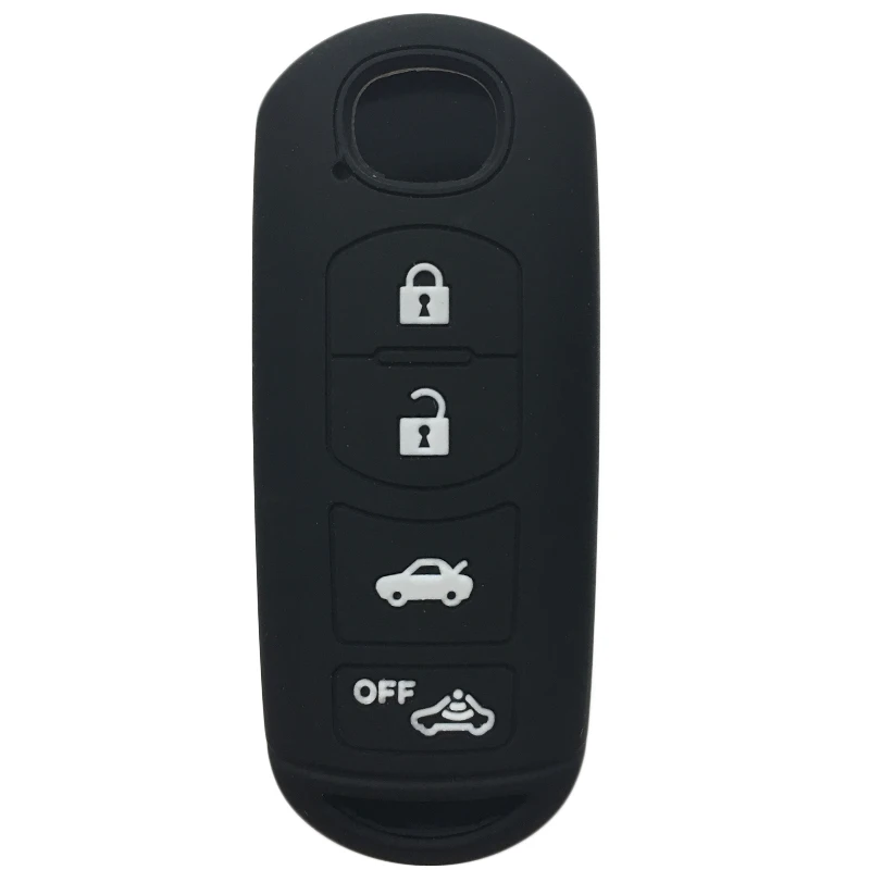 Premium Silicone Remote Key Cover Case - Durable, Protective, Stylish Design