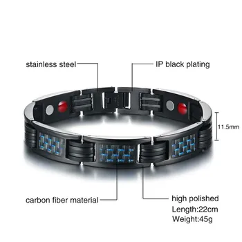 

RUIYI stainless steel and black leather bangle new arrival fashion jewelry most popular bracelet for man birthday gift