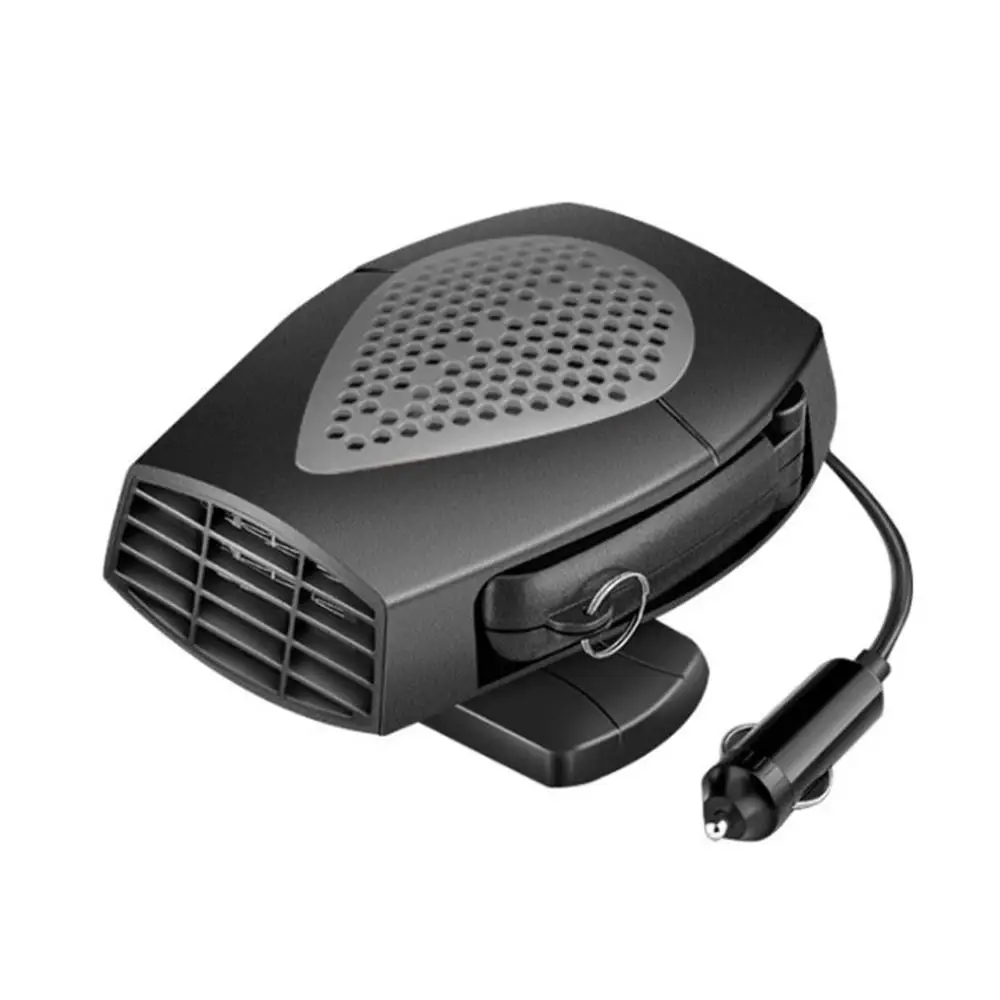 24V gray Тепловентилятор для автомобиля, грузовика, теплого окна, ветрового стекла, Defroster Demister, 4 отверстия, автомобильный тепловентилятор, Defoger - Название цвета: 24V gray
