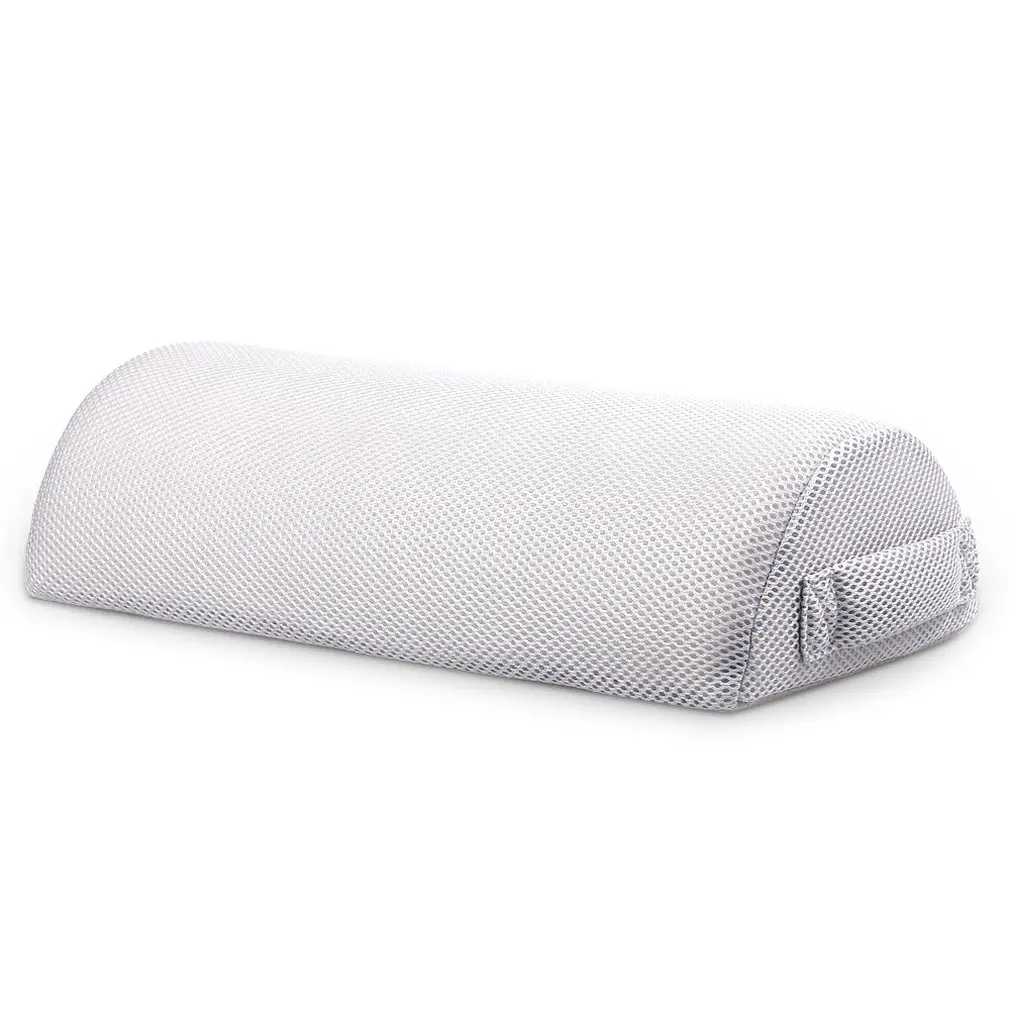 Memory Foam полурулон ног/наколенник подушка для облегчения боли в спине Half-Moon Boster/клин полу-цилиндр подушка для массажа ног Подушка