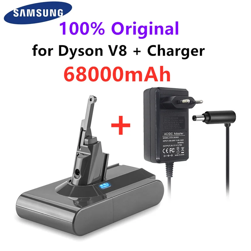 Литий-ионный аккумулятор для пылесоса Dyson V8 2022 мАч 68000 в | Электроника