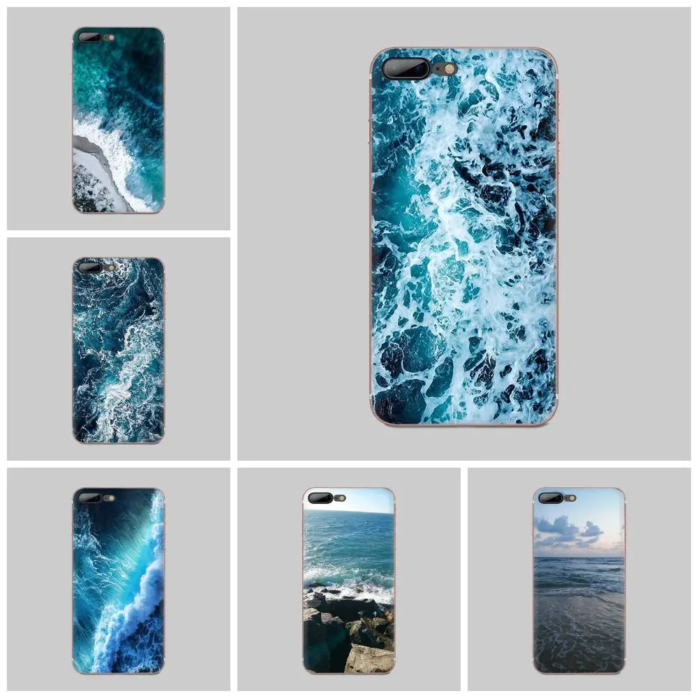 New Blue Sea Colorful For HTC Desire 530 626 628 630 816 820 830 One A9 M7 M8 M9 M10 E9 U11 U12 Life Plus Transparent Soft Shell | Мобильные