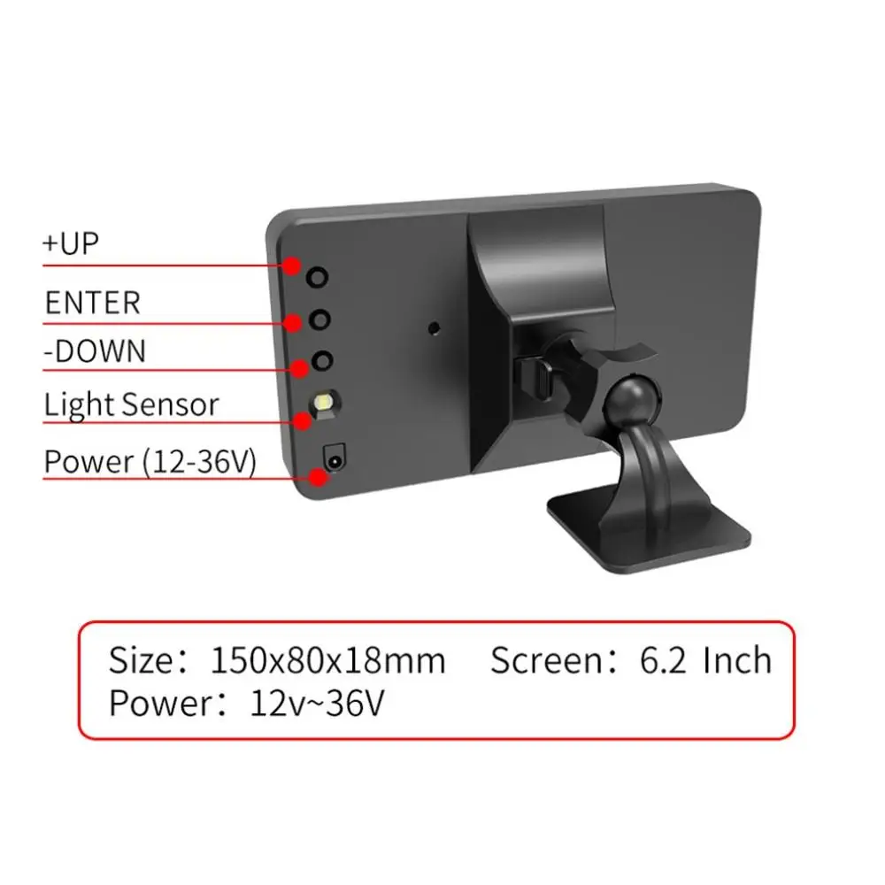  Allgemeine Hud Kopf Display Gps Überdrehzahl Alarm Laufleistung Statistik Kopf Display C80 Auto Zub