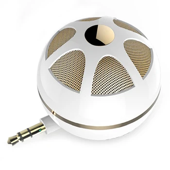 

Portable Mini Bass Speaker Straight Plug Type Mobile Phone & Computer Speaker Universal Amplifier Loudspeaker Music Player