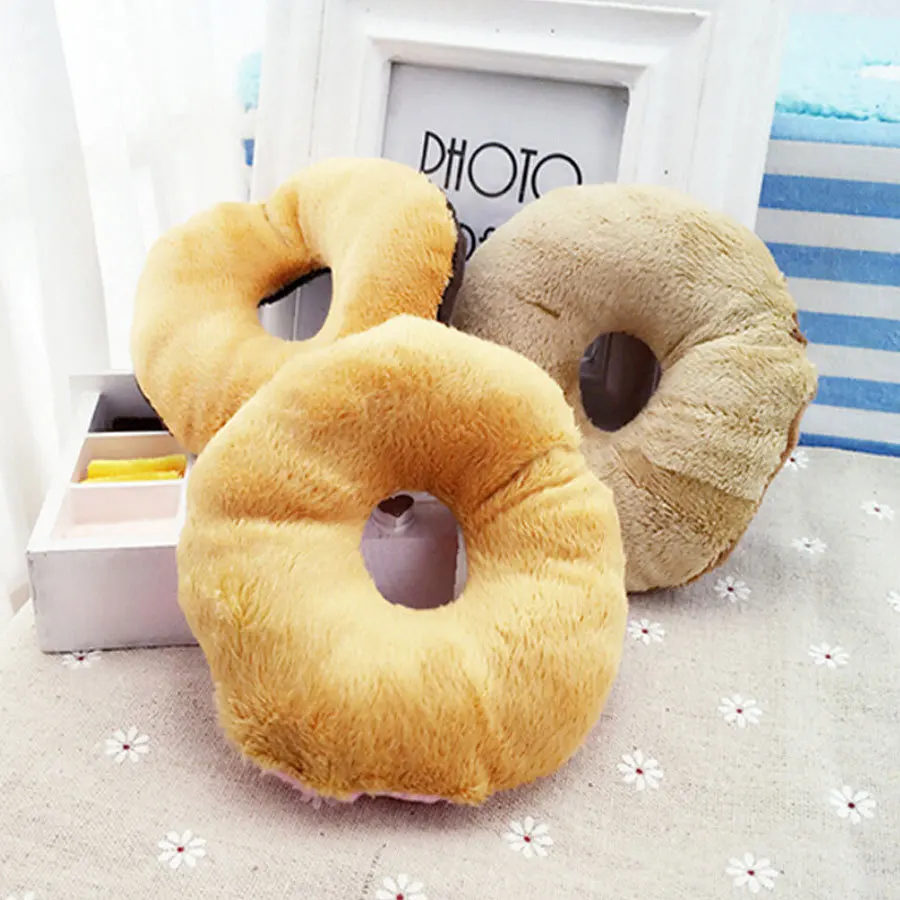 Donat Pink 14 Cm Warna Kopi Anjing Teether