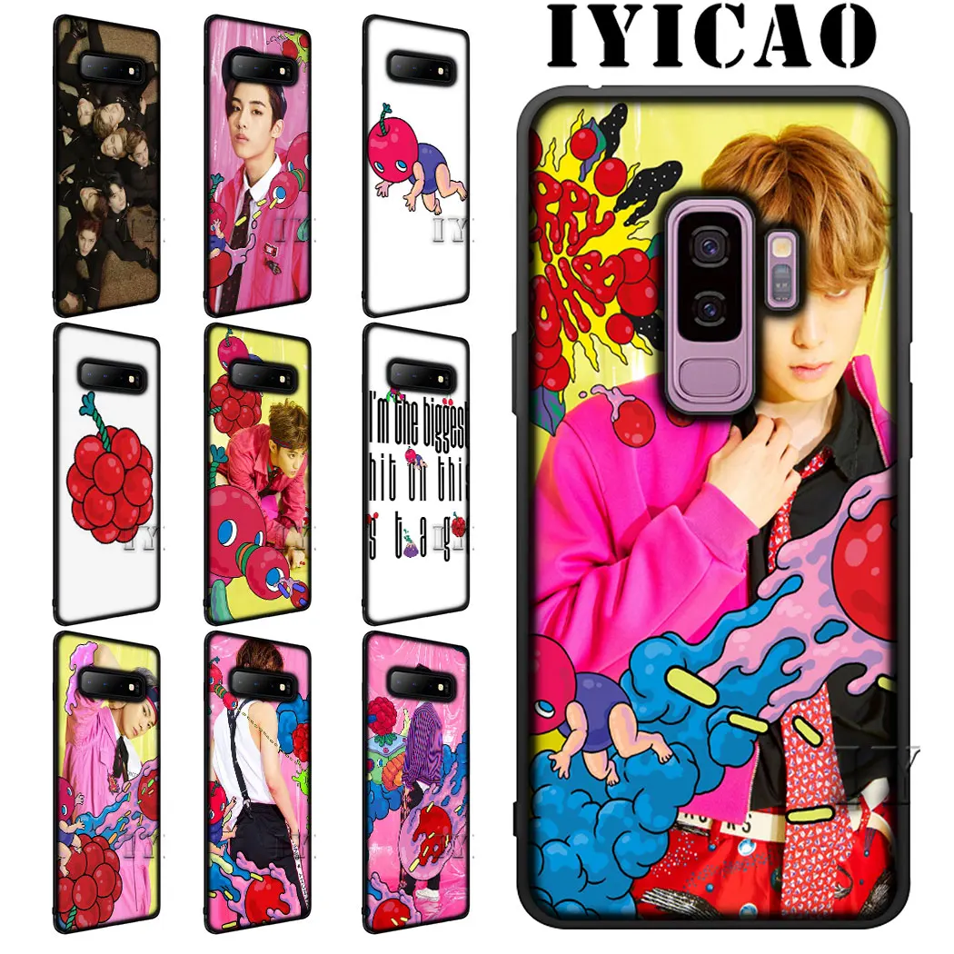 IYICAO NCT 127 Kpop мальчик Группа мягкий силиконовый чехол для телефона samsung A7 A8 A9 A6 плюс