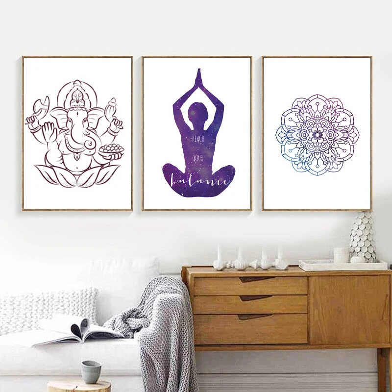 Chakra Meditation Word Cloud Art Print Home Decor Wall Art Poster C 