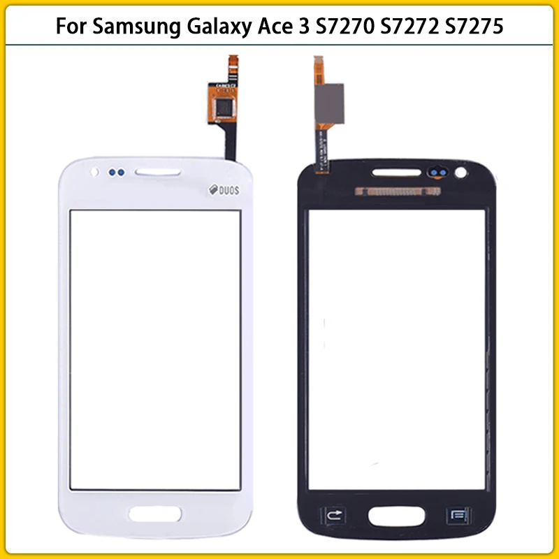Новый сенсорный экран для Samsung Galaxy Ace 3 S7270 S7272 S7275 GT-S7272 Сенсорная панель дигитайзер