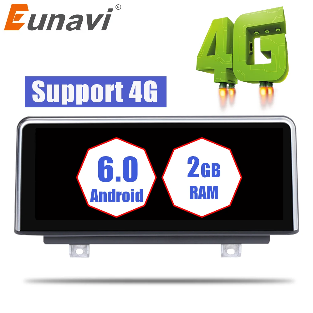 Eunavi автомобильный Радио Стерео GPS навигация Android 6 0 мультимедиа для BMW 1 серии F20 F21