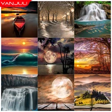 5D Landscape Diamond Painting Round Drill Diamond mosaic Rhinestones Embroidery DIY Cross stitch kits Home Decor Gift