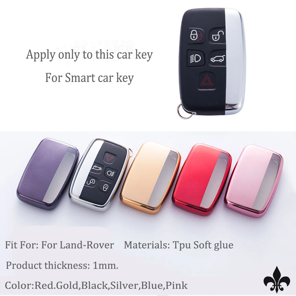Чехол для автомобильного ключа, брелок для Land Rover A8 A9 Range Rover Sport Evoque freelander 2 1, пульт дистанционного управления 5, брелок для ключей с кнопками, ключница