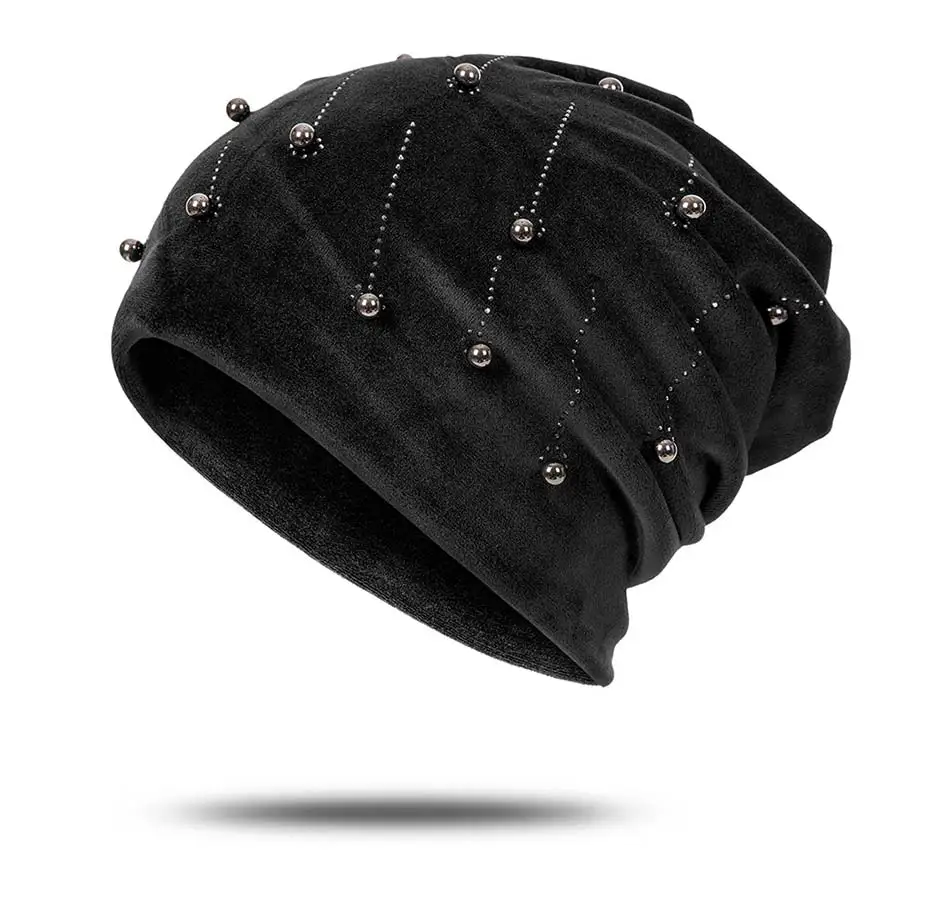 Fashion Winter Hats Warm Women's Hat Bonnet Casual Hat Plush Material Beanie Personality High Qulaity Soft Touch Skullies