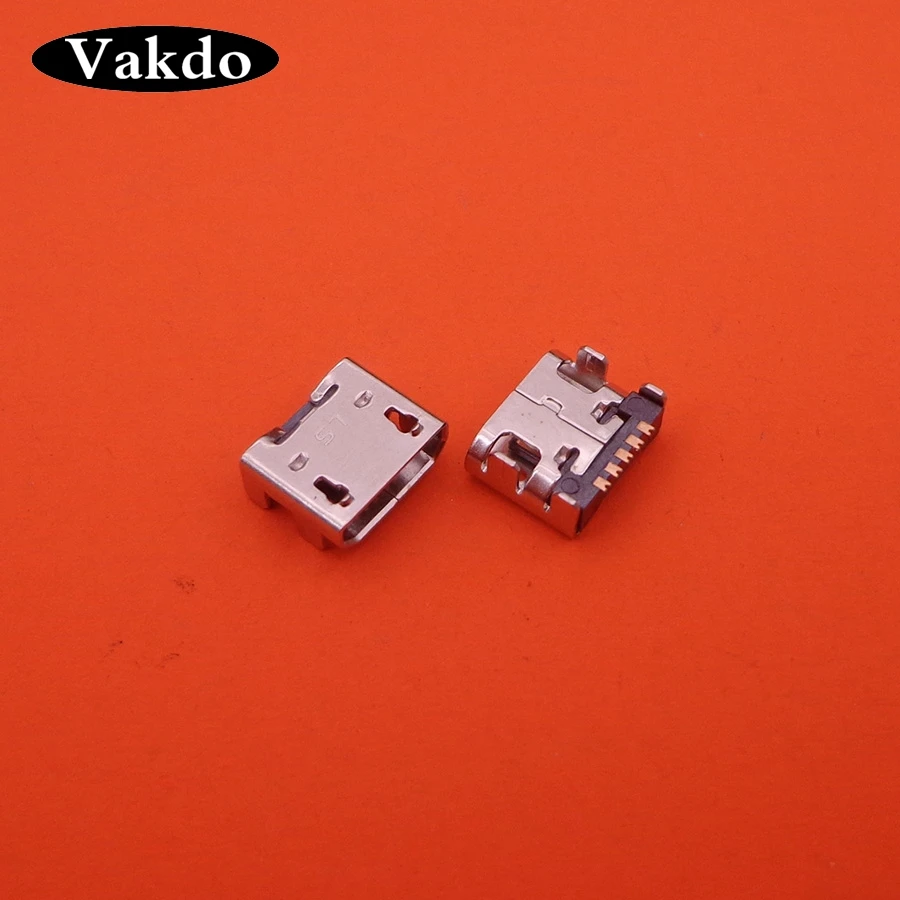 100pcs For LG E400 E610 P700 P705 P880 L7 F180 LF200-F160LV L9 Google nexus4 micro mini usb connector Jack socket charging port | Мобильные