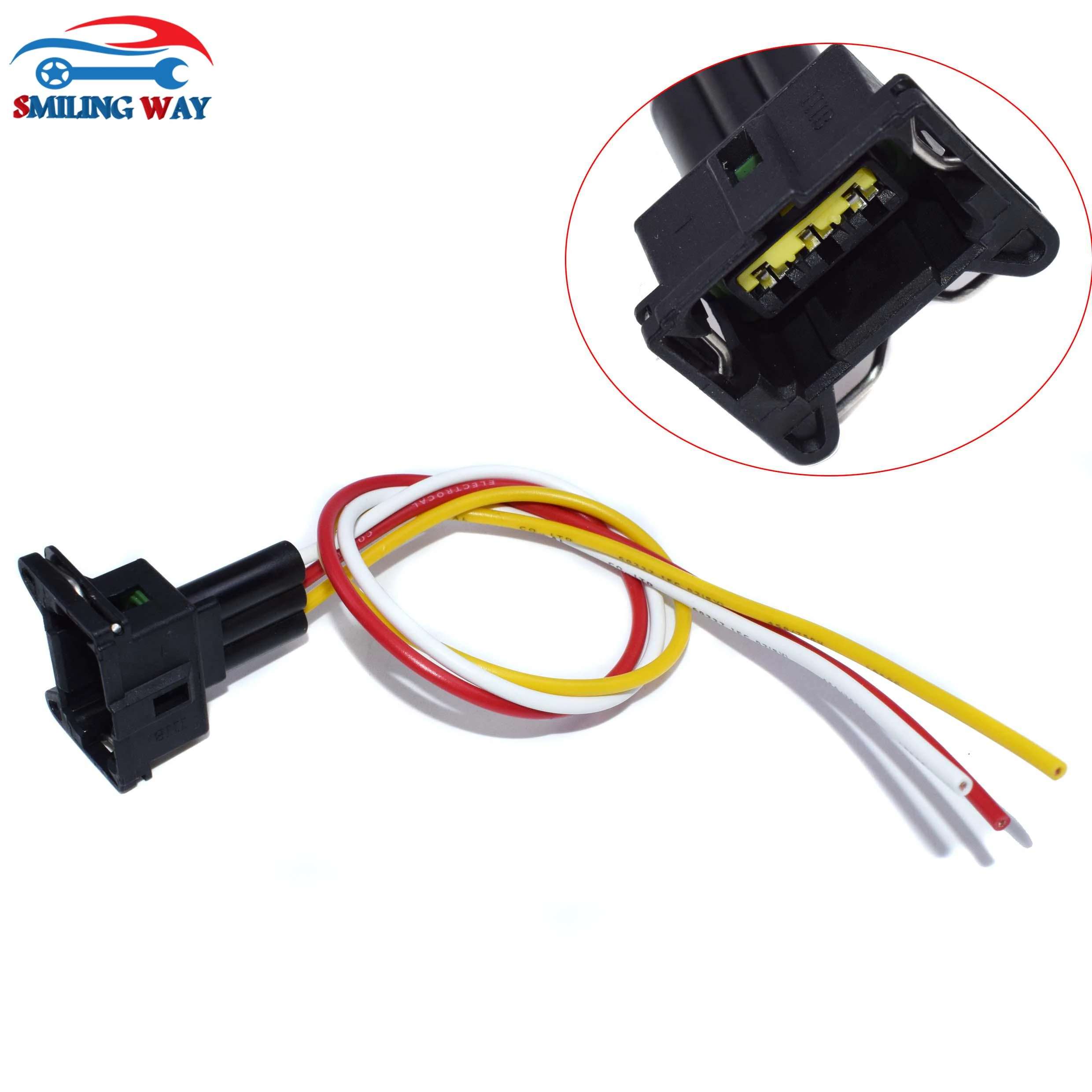 Válvula de Control de aire en ralentí IAC TPS CPS MAP IAP Sensor arnés conector Pigtail Plug para VW Hyundai Volvo BMW Mitsubishi Daewoo|Entradas de aire| - AliExpress