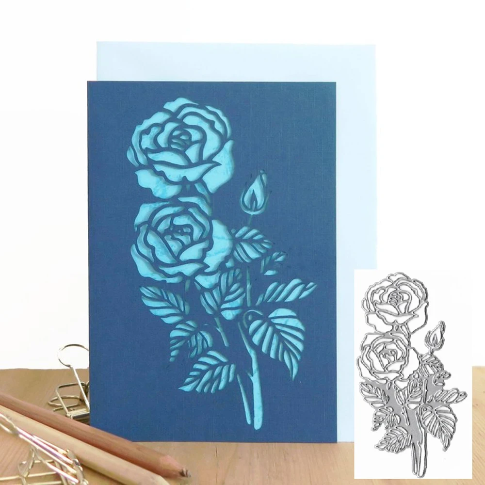 

Rose Flower Sunflower Frame Metal Cutting Dies Craft Album Dies Scrapbooking New 2019 DIY Dies Embossing Paper Card Making