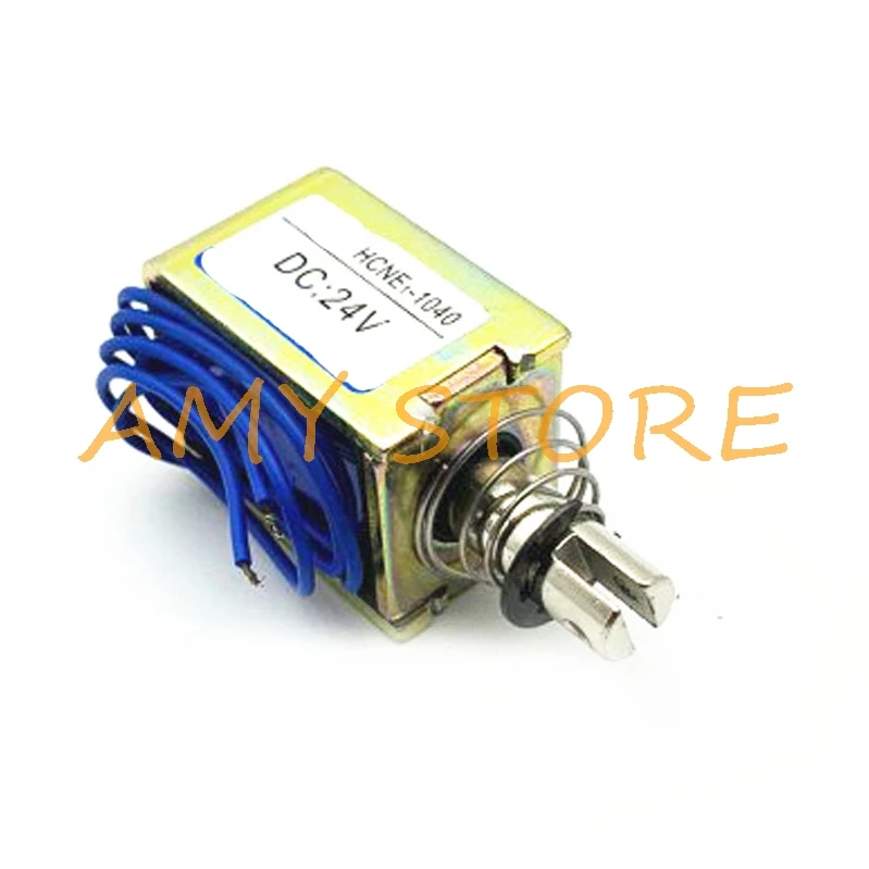 DC 12V 24V Pull Hold/Release 10mm Stroke 25N Force Electromagnet Solenoid Actuator HCNE1-1040 | Обустройство дома