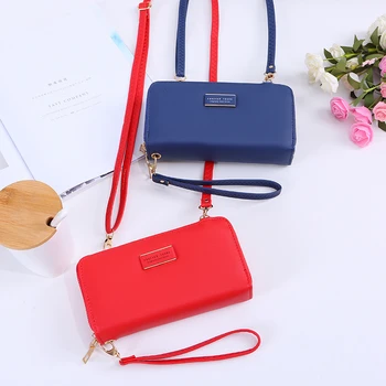 

New Female Crossbody Vintage Messenger Bag High Quality Leather Ladies Shoulder Bag Daily Use Women Zipper Card Purse Phone Bags