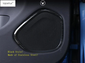 

Lapetus Accessories Fit For VOLVO XC60 2018 2019 2020 Inner Door Stereo Speaker Loudspeaker Audio Sound Molding Cover Kit Trim