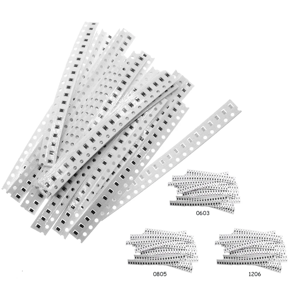 660x 33-значения 1206 0805 0603 SMD набор резисторов 1ohm-1M Ом набор для отбора проб в D