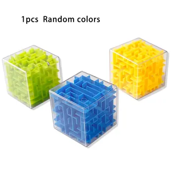 

3x3x3 6 Sides Speed cubic magic Plastic Educational Puzzle Twist Game Gift toys for children