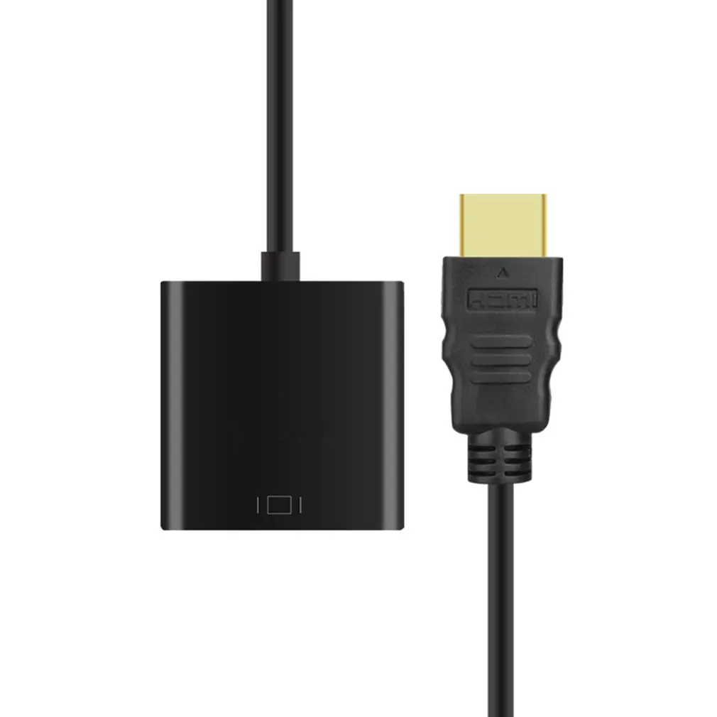  Premium Hdmi Al Convertitore Del Vga Adapter + 3.5 Mm Audio Martinetti Full Hd 1080P Del Convertito