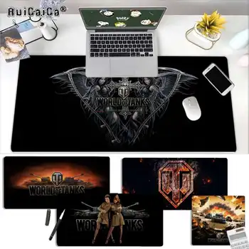 

RuiCaiCa Funny The World of Tanks Unique Desktop Pad Game Mousepad Rubber PC Computer Gaming mousepad