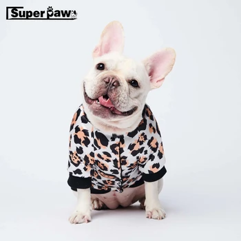 

Leopard Print Winter Warm Pet Dog Clothes for Small Dogs French Bulldog Jacket Yorkie Teddy Outfit Chihuahua Coat Costume TPC14
