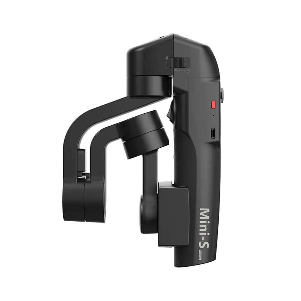 

Mini-S Rechargeable Gimbal Stabilizer Time-Lapse Ergonomic Holder Smartphone Mounting Shockproof Portable Rotatable Handheld