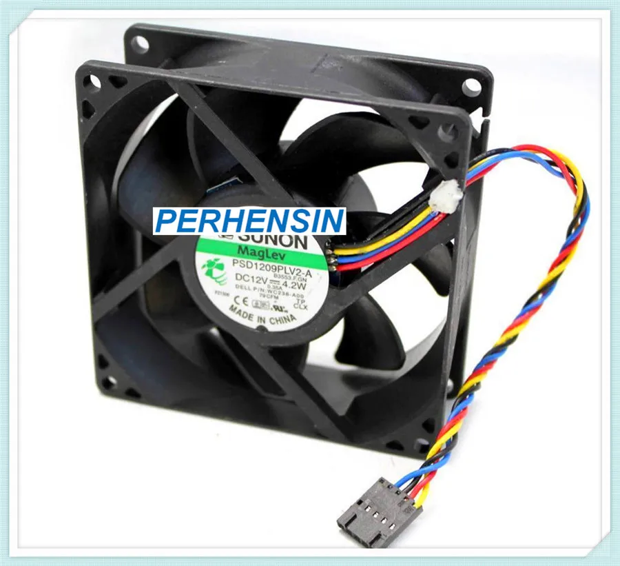 Originale Originale Per Dell Optiplex Mt Minitower Pc Ventola Di Raffreddamento 790 990 7010 9010 Wc236 0 Wc236