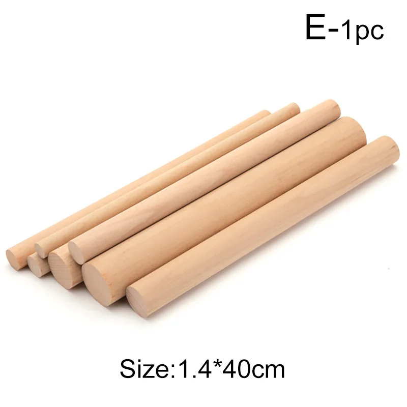 Length 10-40cm Diameter 1-1.4cm Wooden Sticks For Wall Hanging Art And  Craft Handmade