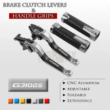 

Motorcycle Adjustable Brake Clutch Levers Handlebar grip Handle Hand Grips For BMW G310GS 2017-2019