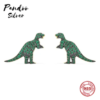 

Pandoo Fashion Charm Sterling Silver Original 1:1 Replica,Silver Green Rexy Luxury Jewelry Gift For Female