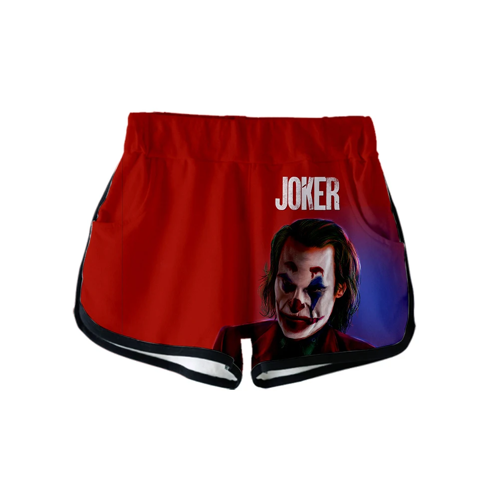 Джокер из фильма Joker Joaquin Phoenix Arthur Fleck с 3d принтом летние женские повседневные милые девушки горячая Распродажа сексуальные шорты одежда